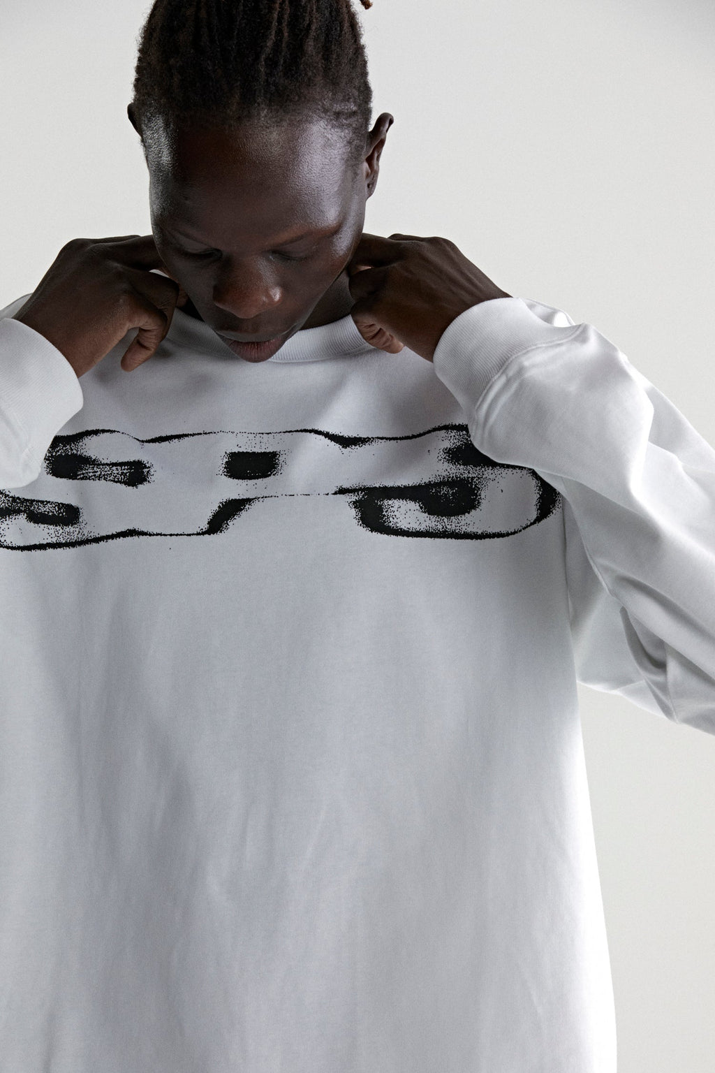 SP5 BLURRY LS TEE