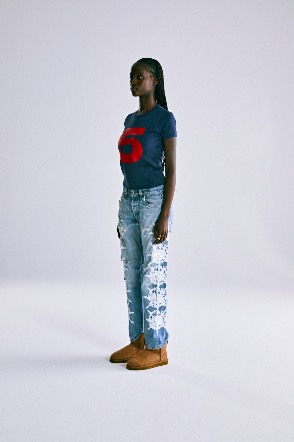 RED 5 BABY TEE