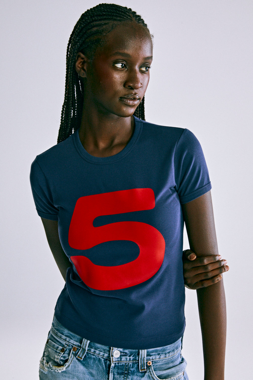 RED 5 BABY TEE