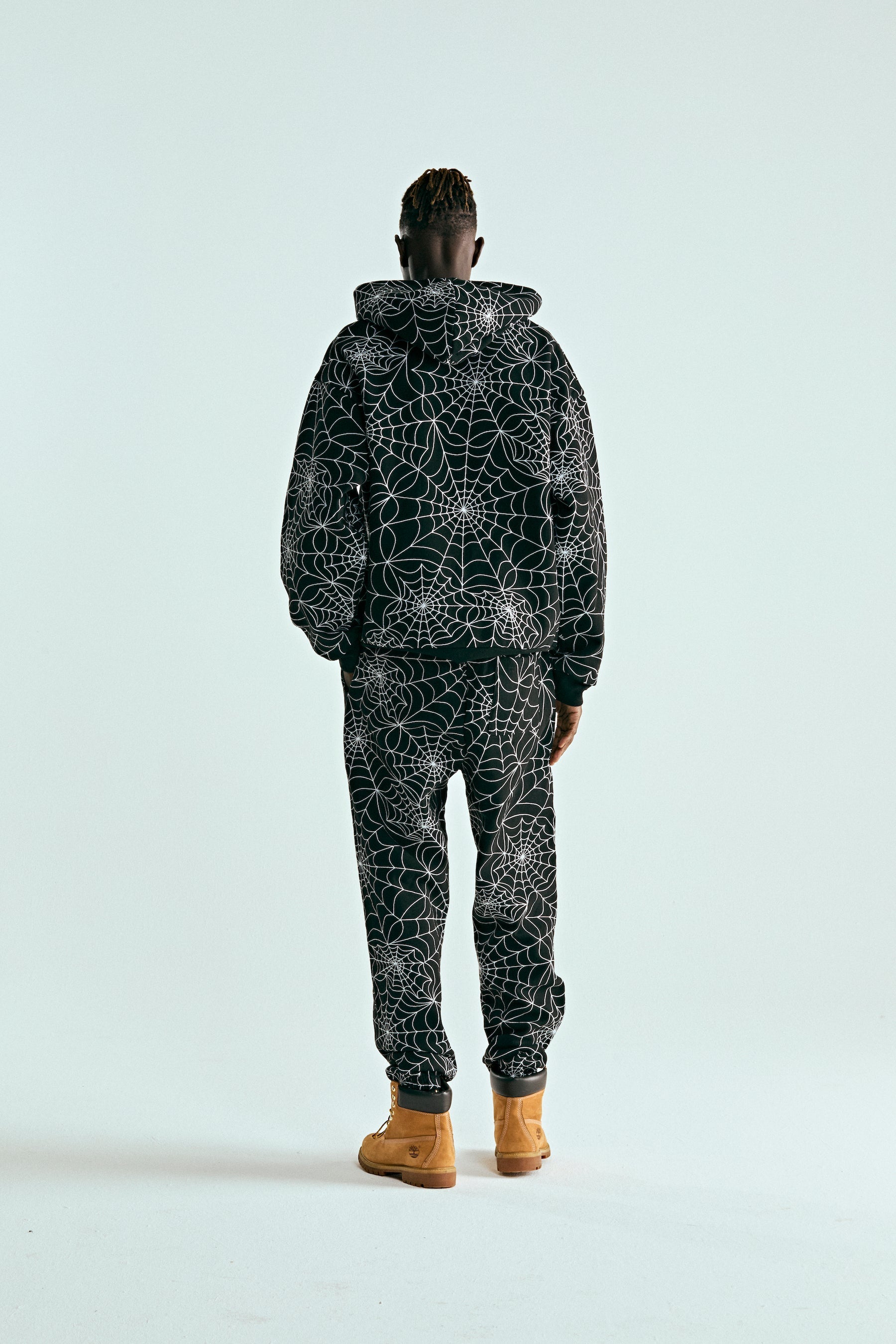 EMBROIDERED AOP HOODIE